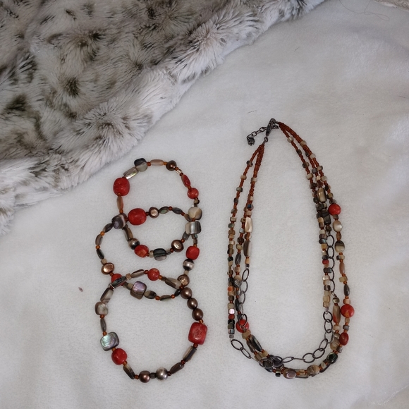 Silpada Jewelry - Silpada necklace and bracelet set